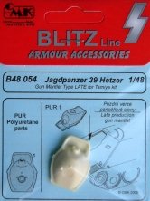 1/48 Jagdpanzer 38 Hetzer Gun Mantlet Late Prod.