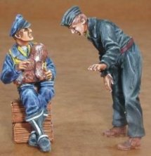 1/32 German Pilot and Mechanic WWII