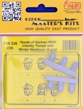 1/35 Heads of German WWII Infantry Troops