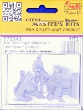 1/72 3 figures US Army Infantry Squad 2nd Division