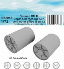1/72 German DM II Depth Charges for KFK.