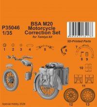 CMK 1/35 BSA M20 Set Correzione per Tamiya