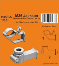 CMK 1/35 M36 Jackson Verrous Mitrailleuse Tamiya