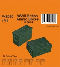 1/48 British Ammo Boxes WWII.