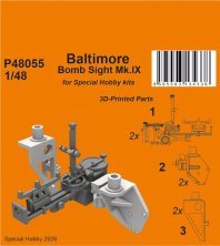 CMK 1/48 Viseur de Bombardement Baltimore Mk.IX SP.HOB.