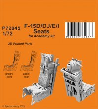 1/72 F-15 D/DJ/E/I seats for Academy