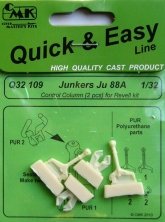 1/32 Junkers Ju 88A  Control Column 2pcs. (REV)