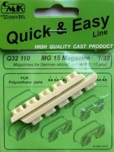 1/32 MG 15 Magazines for German aircraft gun WWII