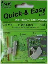 1/32 F-86F Sabre  Instrument panel (HAS)