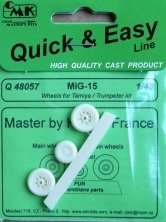 1/48 MiG-15  wheels set (TAM/TRUMP)