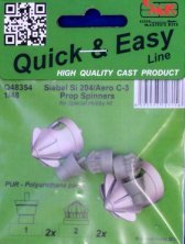 1/48 Siebel Si 204/Aero C-3 prop spinners