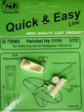 1/72 Heinkel He-111H Tail wheel bay set (HAS/REV)