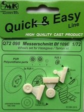 1/72 Bf 109E  Wheels (HAS/TAM)