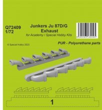 1/72 Junkers Ju 87D/G Exhaust