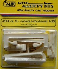 1/35 Pz.III Coolers and exhausts (DRAG)