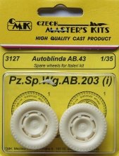 1/35 Autoblinda AB.43  spare wheels (ITAL)