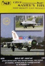 1/48 MiG21 PF/PFM /DetailSet