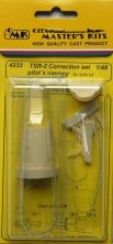 1/48 TSR-2 Correction set pilots canopy (AIRFIX)