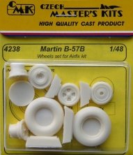 1/48 Martin B-57B Wheels set (AIRFIX)