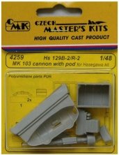 1/48 Hs 129B-2/R-2 MK 103 cannon with pod (HAS)