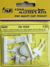 1/32 He 162A Nose undercarr.bay&wheel set (REV)
