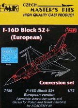 1/72 F-16D Block 52+ (European)  Conv.Set (ACAD)