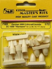 1/72 German WWII Aircraft bombs SC 1000 (4 pcs.)
