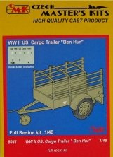 1/48 U.S. Cargo Trailer 'Ben Hur' WWII (resin kit)