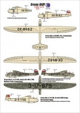 1/72 Grunau Baby II with decals (gliders)