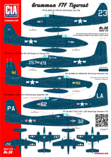 1/72 Grumman F7F Tigercat Carrier-based Night Fighters, USMC/USN