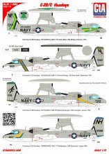 1/72 Grumman E-2B/C Hawkeye VAW-115, VAW-114, VAW-78, VAW-117