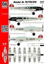 1/72 Heinkel He-70 /He-170 / He-270 Lufthansa