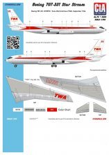 1/144 Boeing 707-331, N765TW, Trans World Airlines TWA
