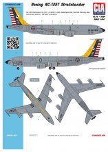 1/144 Boeing KC-135T Stratotanker Tail painted for 100th ann