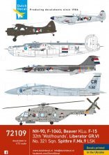 Dutch Decal Decalcomanie Aerei 1/72 Assortiti Dutch Decal Decalcomanie Aerei 1/72 Assortiti