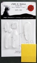 1/72 Nakajima J1N1 Gekko Vacu Canopy & Mask