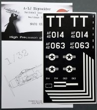 1/32 Douglas A-1J Skyraider National Insignia paint masks