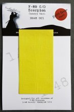 1/48 Northrop F-89D/J Scorpion canopy paint mask