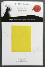 1/48 North-American F-86F Sabre canopy paint mask