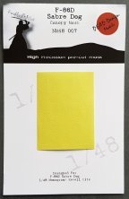 1/48 North-American F-86D Sabre Sabre Dog canopy paint mask