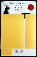 1/48 McDonnell RF-4B/C Phantom II interior and exterior masks