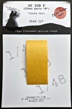 1/48 Messerschmitt Bf-109F cp J inside and outside mask