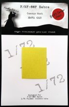 1/72 North-American F-86/RF-86F Sabre paint mask