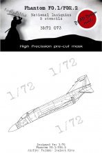 1/72 McDonnell-Douglas FG.1/FGR.2 Phantom National Insignia mask