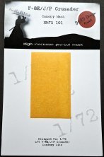 1/72 Vought F-8E/F-8J/F-8P Crusader for Academy kits masks