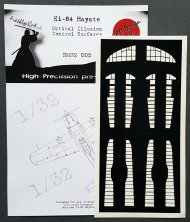 1/32 Nakajima Ki-84 Hayate Control Surfaces