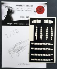 1/32 Mitsubishi A6M5/A6M7 Reisen Control Surfaces