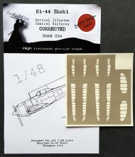 1/48 Nakajima Ki-44 Shoki 3D/optical illusion paint mask