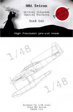 1/48 M6A Seiran Control Surfaces masks