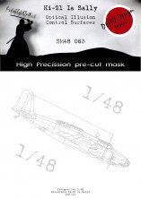 1/48 Mitsubishi Ki-21-Ia Sally Control Surfaces